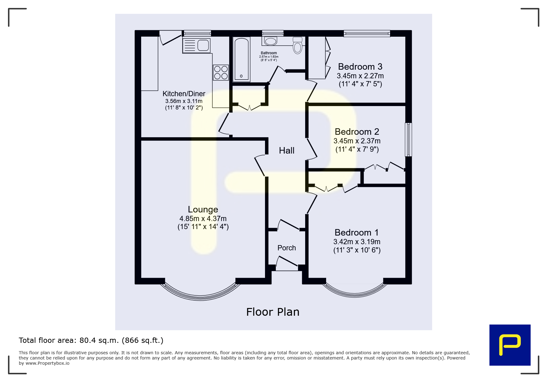 112, Cambridge Avenue, Hebburn floorplan