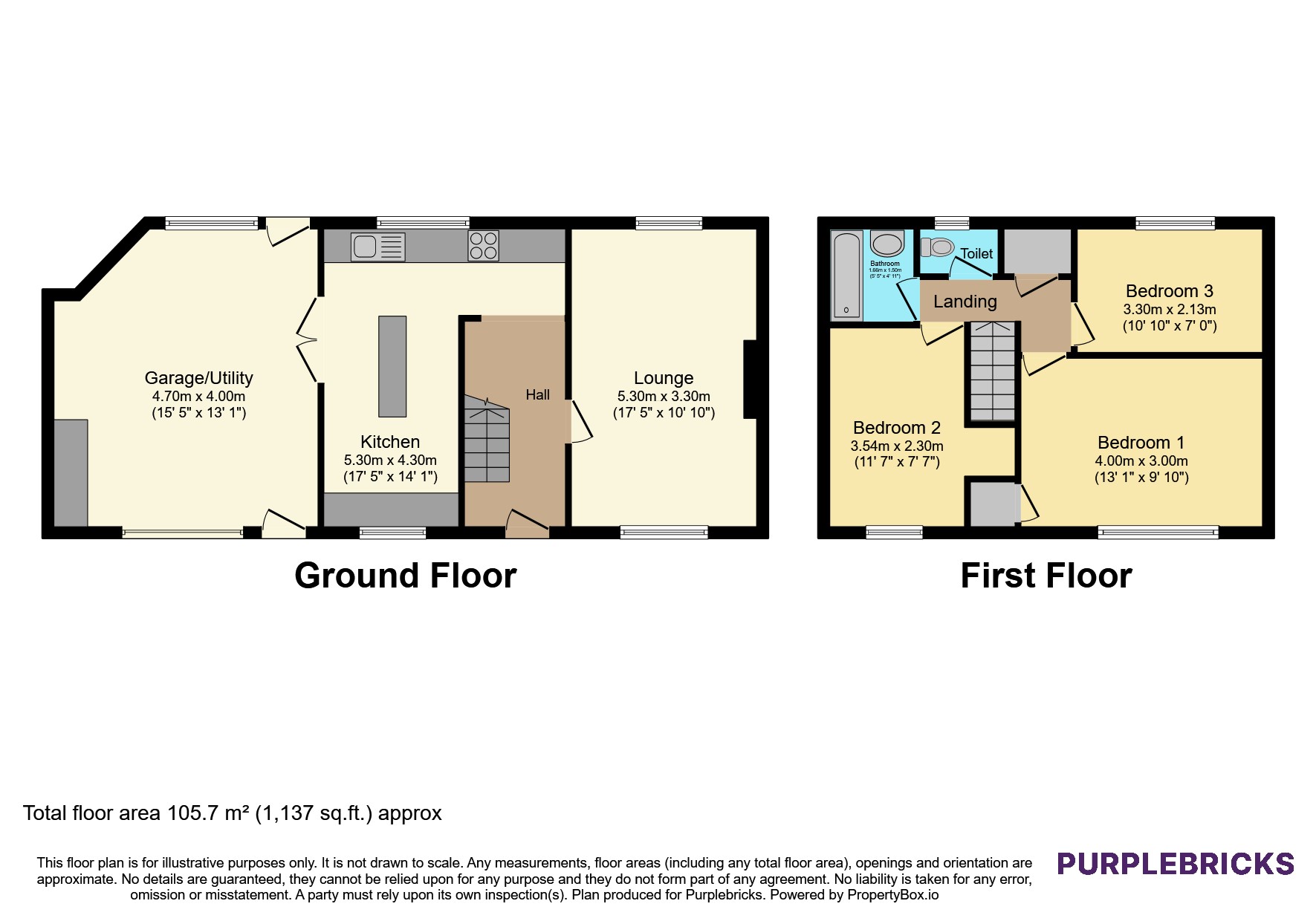 1, Neville Road, Rotherham floorplan