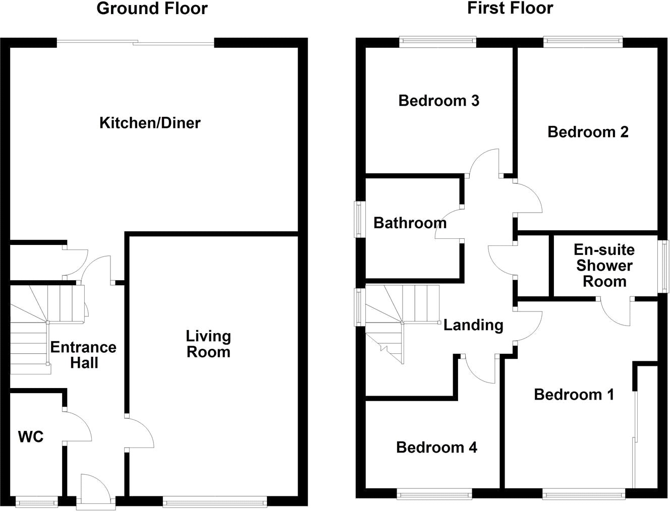 28, Eton Walk, West Yorkshire floorplan