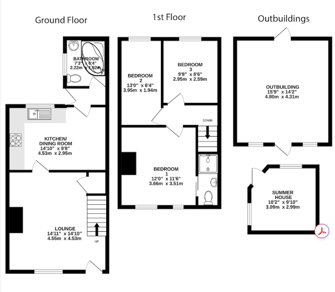 132, Shepherd Street, Kent floorplan