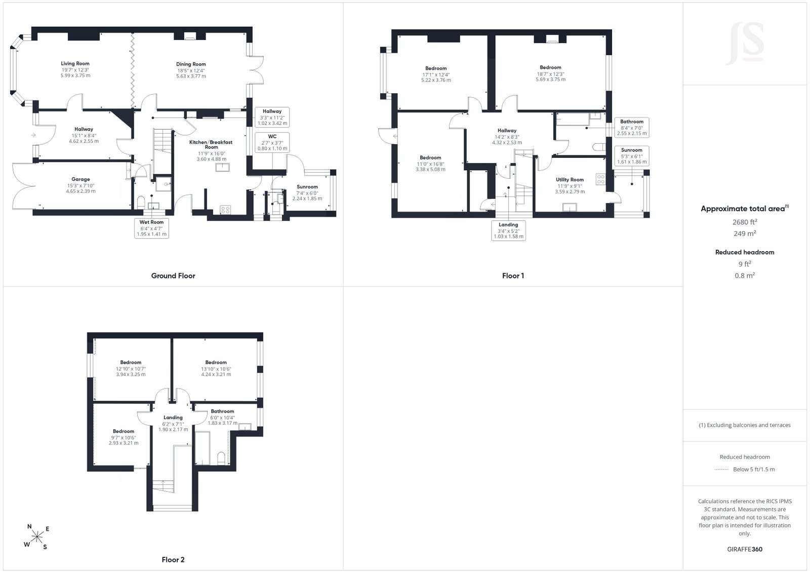 2, Windlesham Gardens, Brighton floorplan