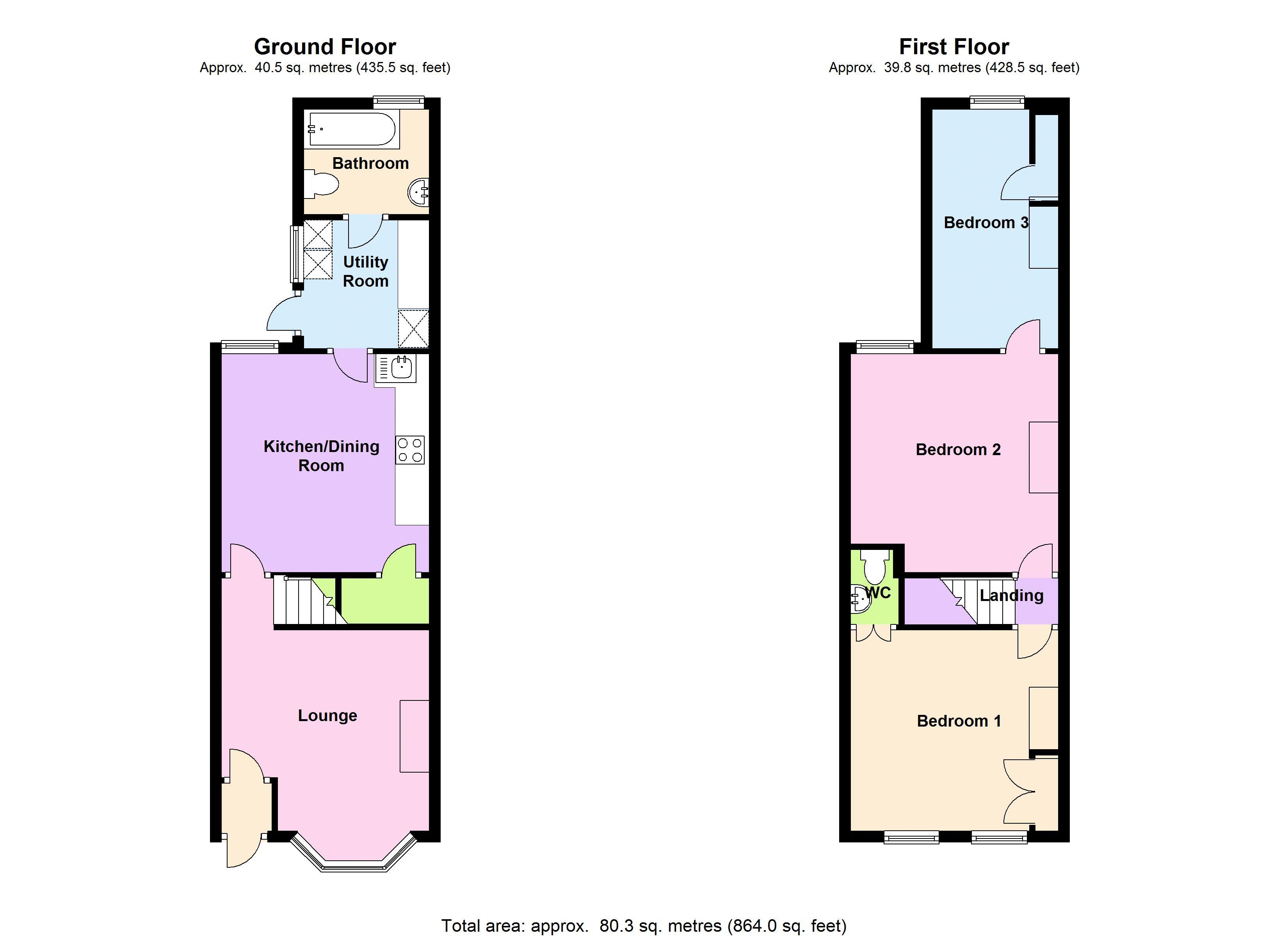Bells Hill, EN5, 3 bedroom end terrace house for sale 65065198