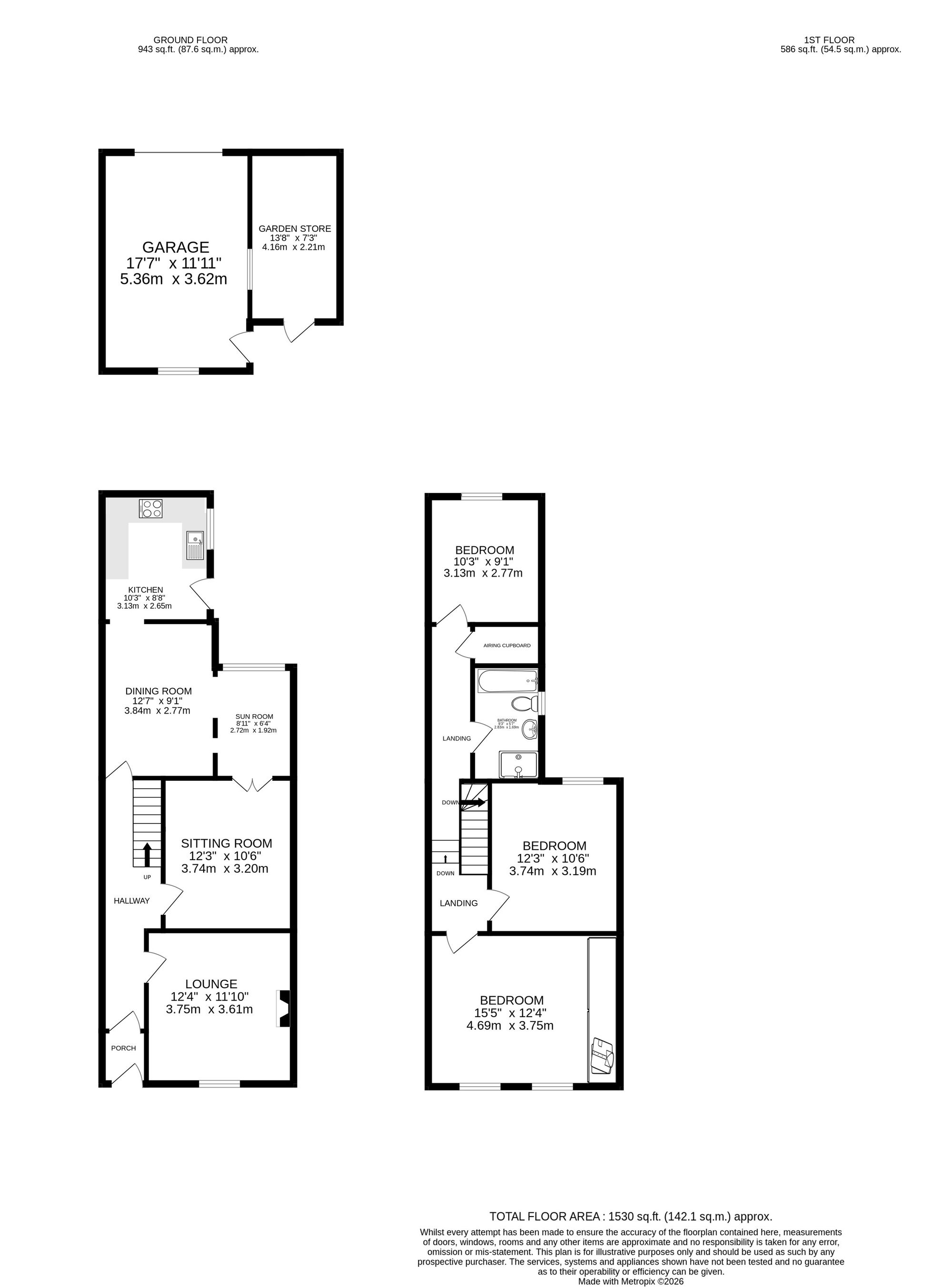 32 Lawrenny Street, Milford Haven floorplan