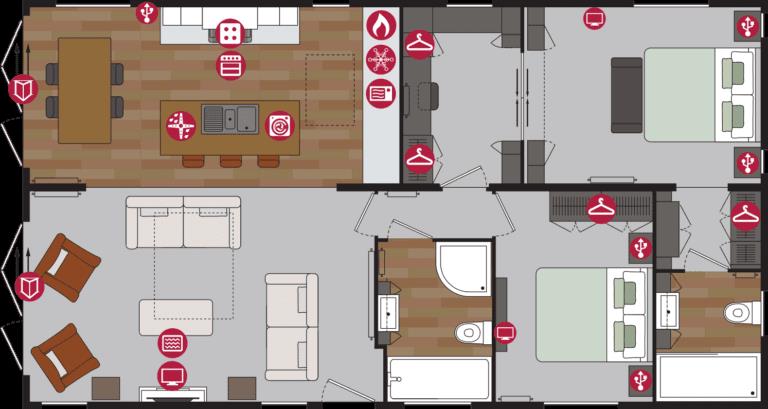 Pemberton Glendale, Bawtry Lodge Park, Wood Nook, Thorne Road, Doncaster floorplan