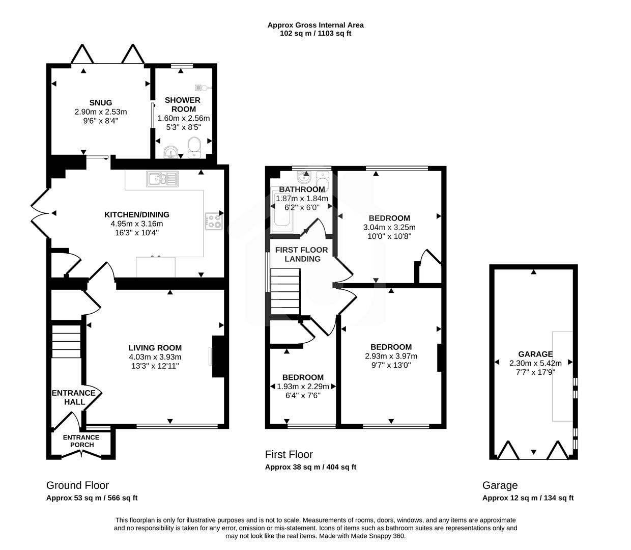 2, Millfield Close, Leicester floorplan