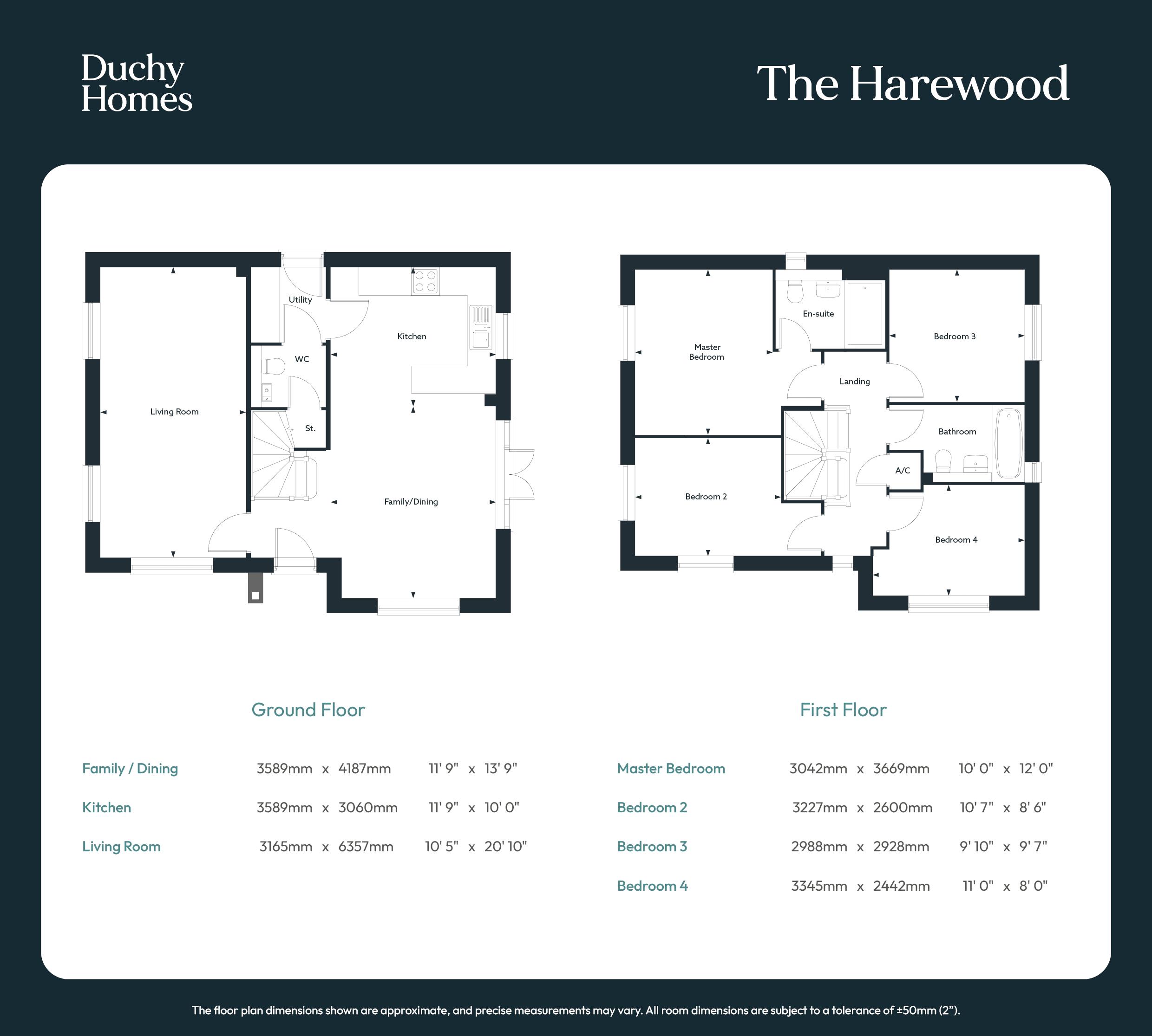 The Harewood, Musgrave Garden Lane, Billingham floorplan