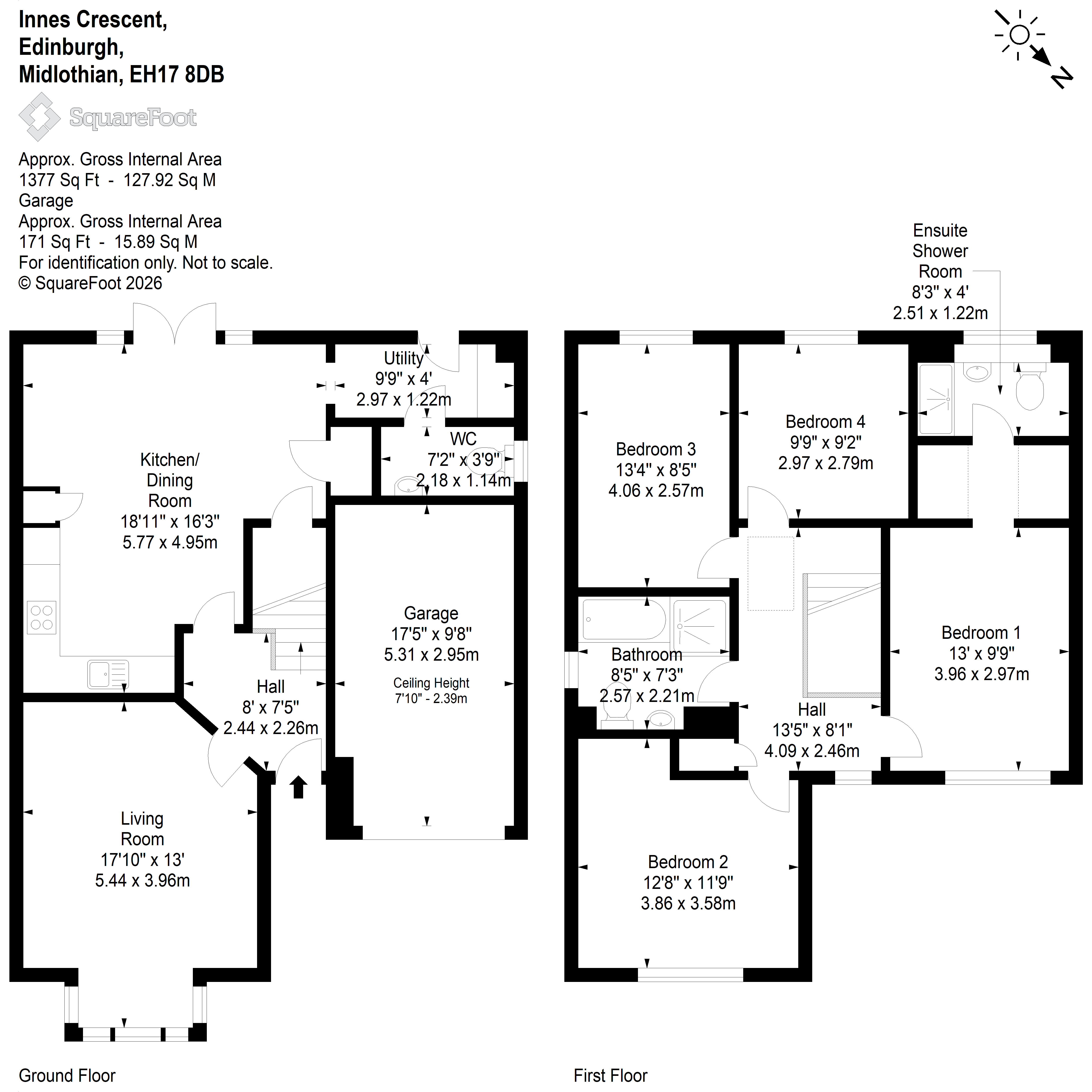 Innes Crescent, Edinburgh floorplan