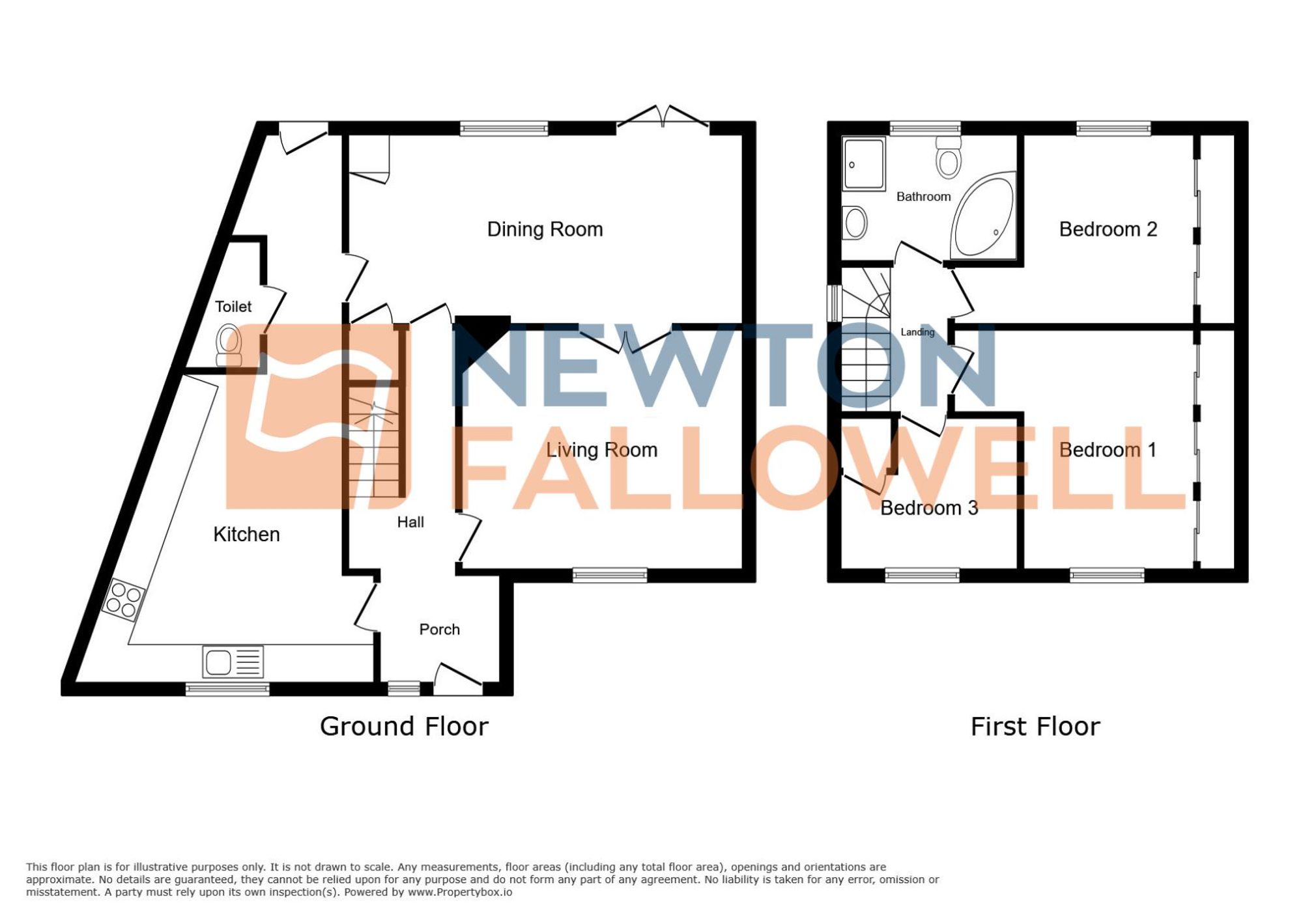 32 Meadow Lane, Willenhall floorplan