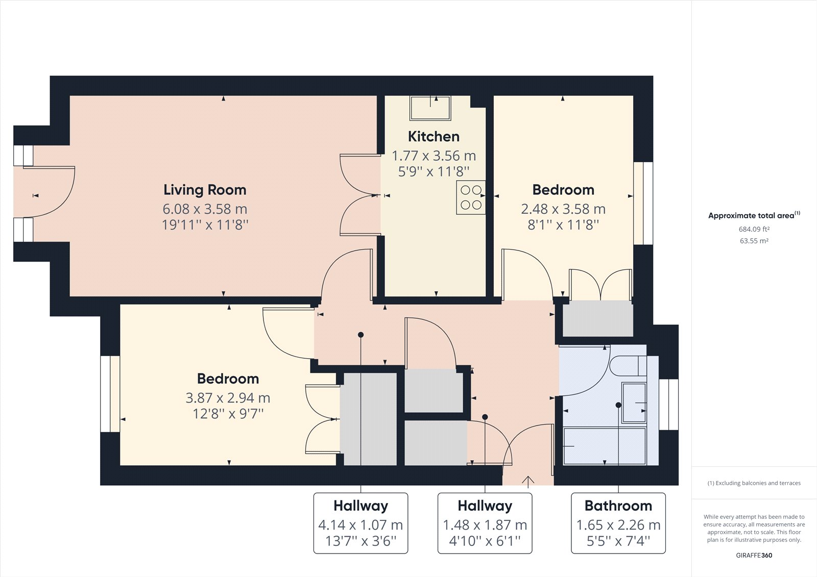 23 Lockside Court,, Mallard Way, Reading floorplan