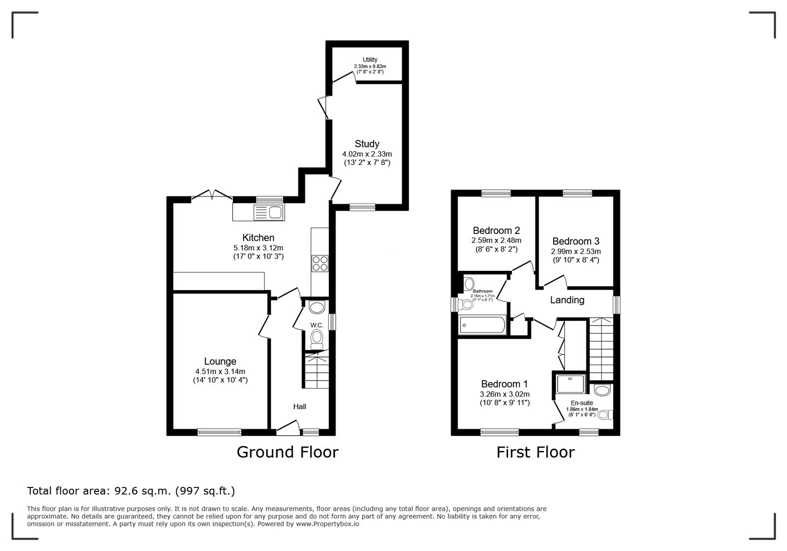 9, Clos Nanteos, Cardiff floorplan