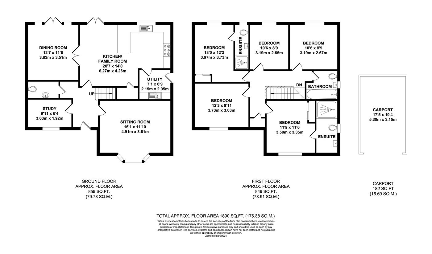 Waterloo Walk, Kings Hill floorplan