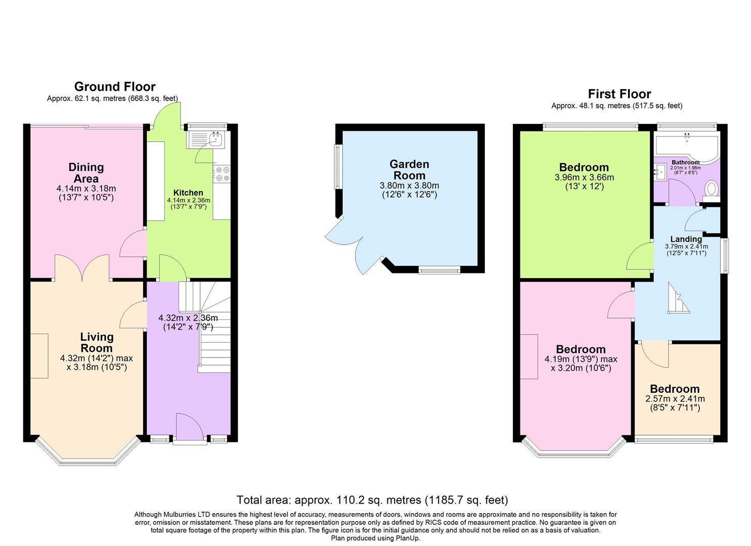 2, Bourne End Lane, Hemel Hempstead floorplan