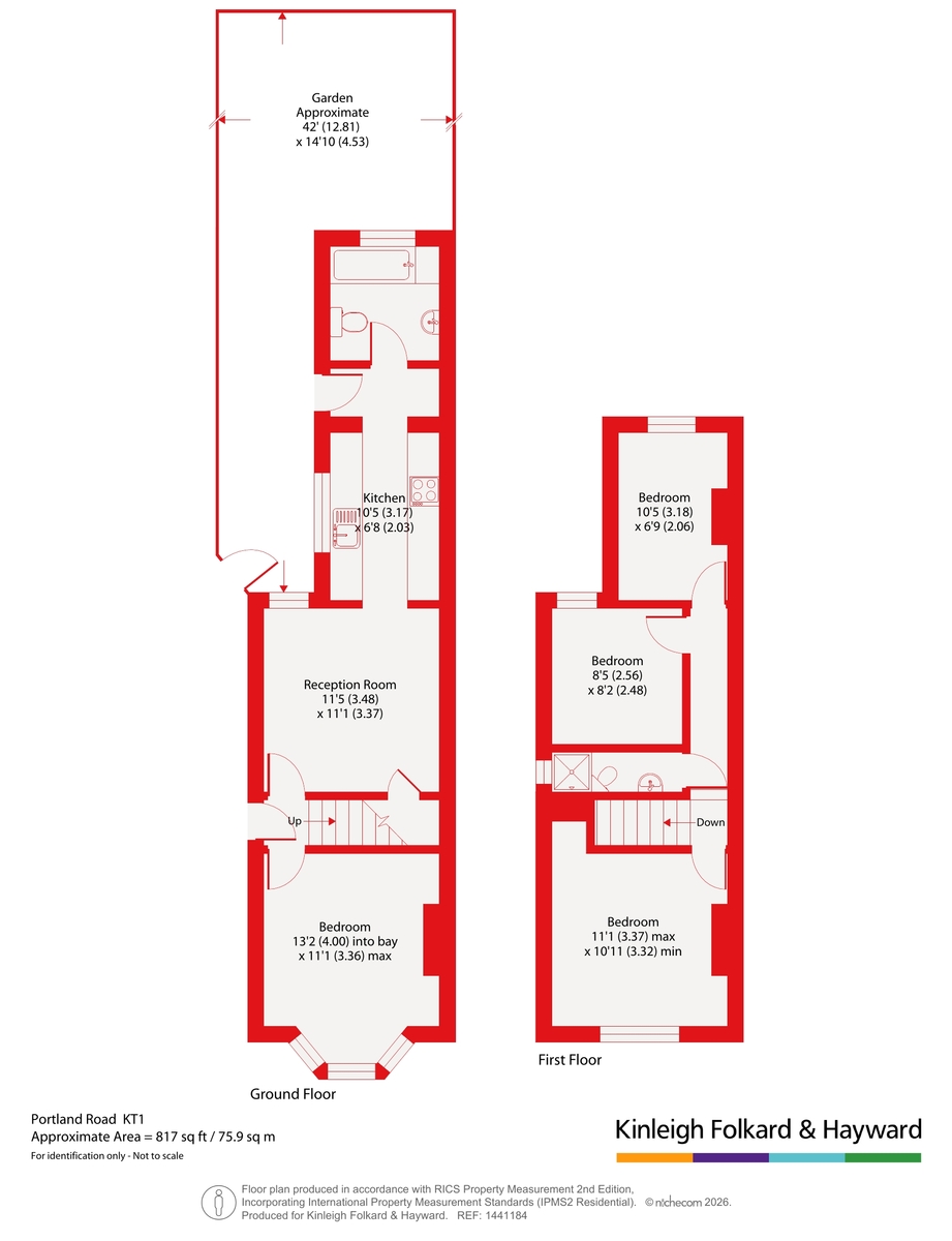 64, Portland Road, Kingston Upon Thames floorplan