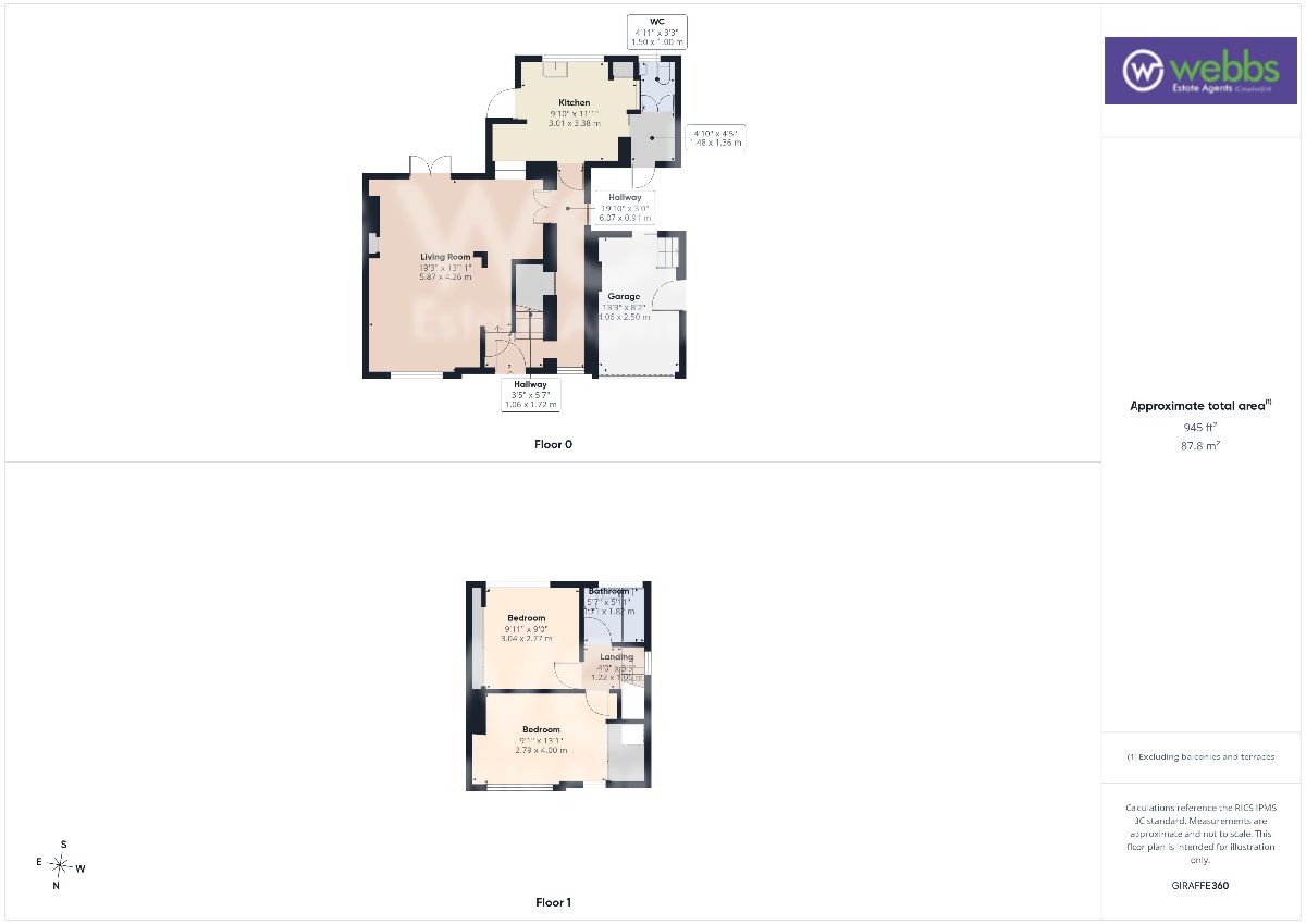 60 Wolsey Crescent, Croydon floorplan