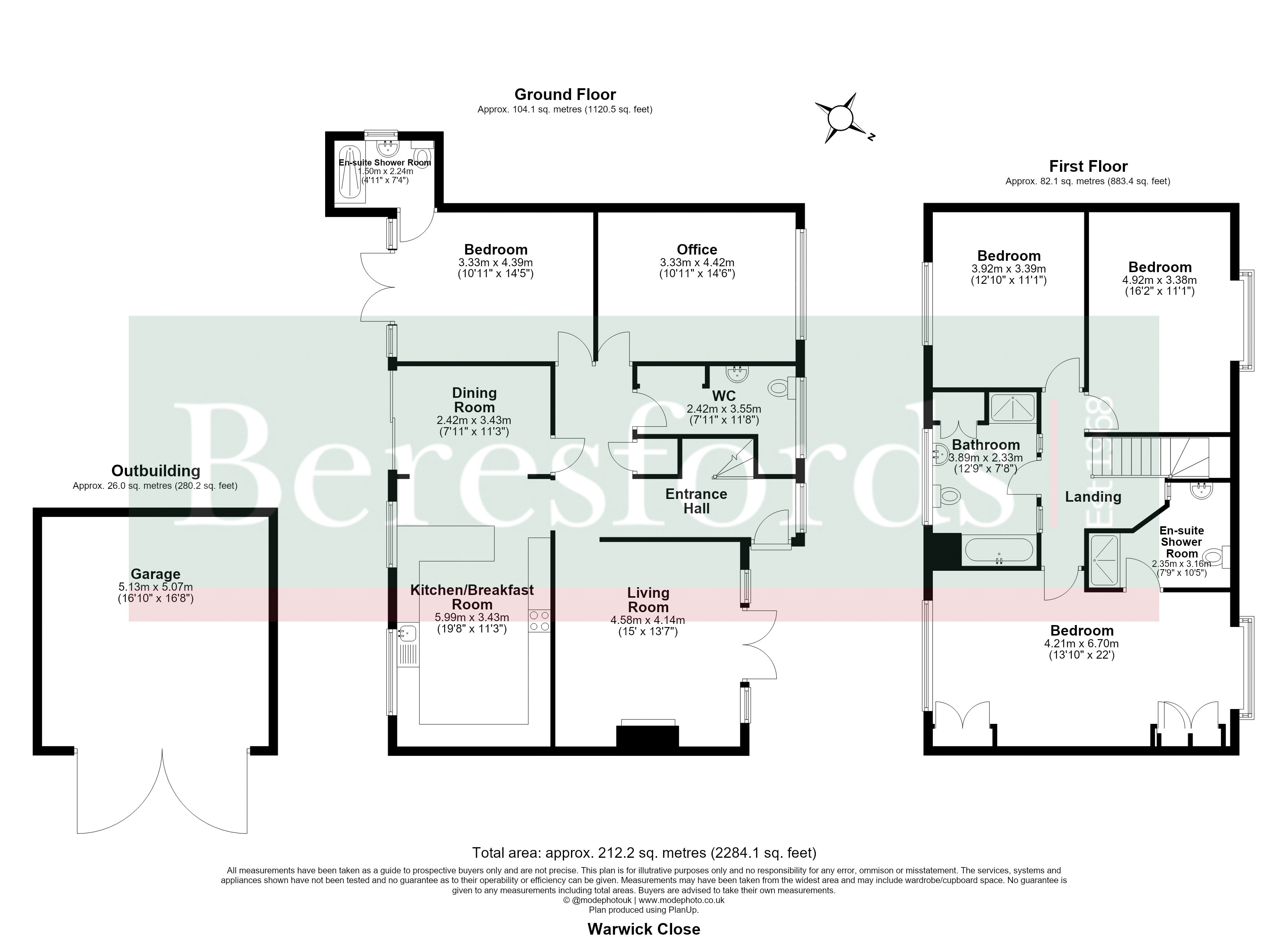 2, Warwick Close, Essex floorplan