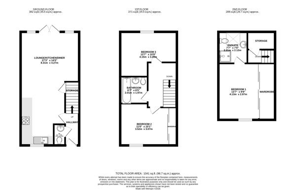 12, Oak Park, Peel floorplan