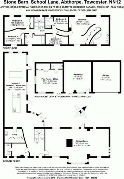 5 Bedrooms Detached house to rent in Abthorpe Village, Towcester NN12