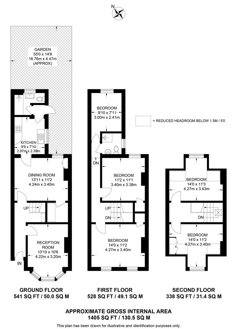 25, Carnarvon Road, Reading floorplan