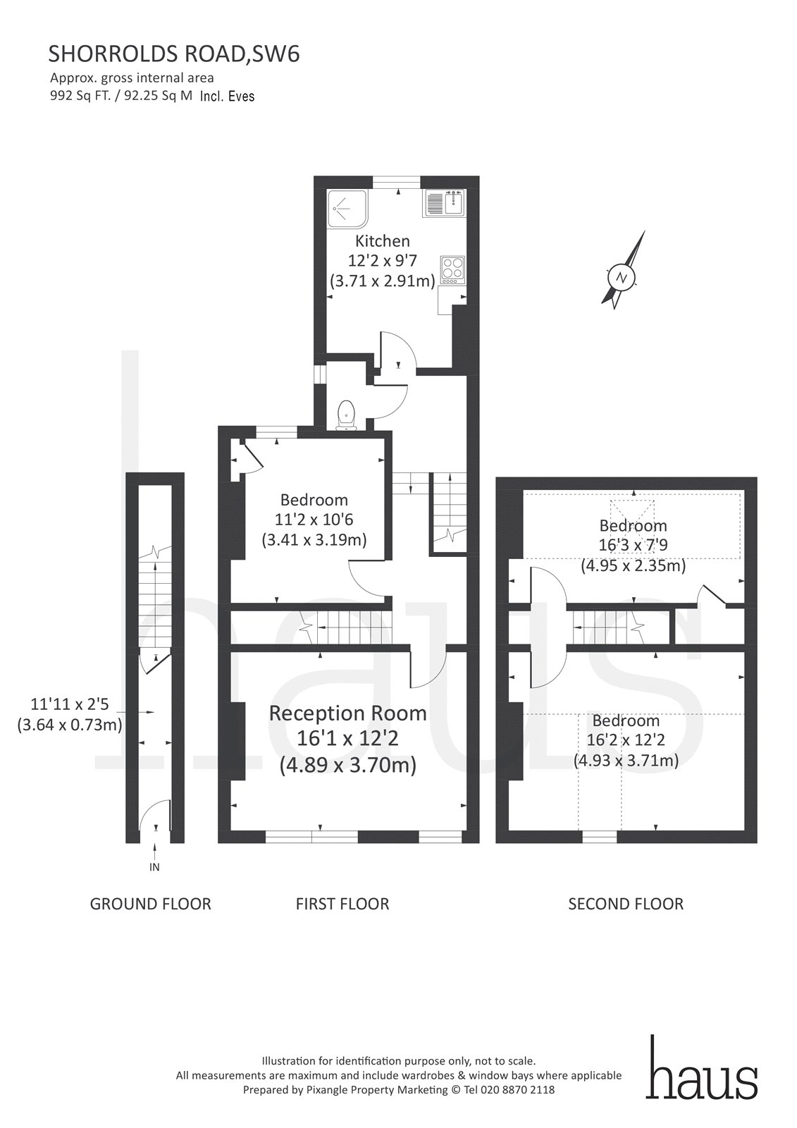 3 Bedrooms Flat for sale in Shorrolds Road, Fulham, London SW6