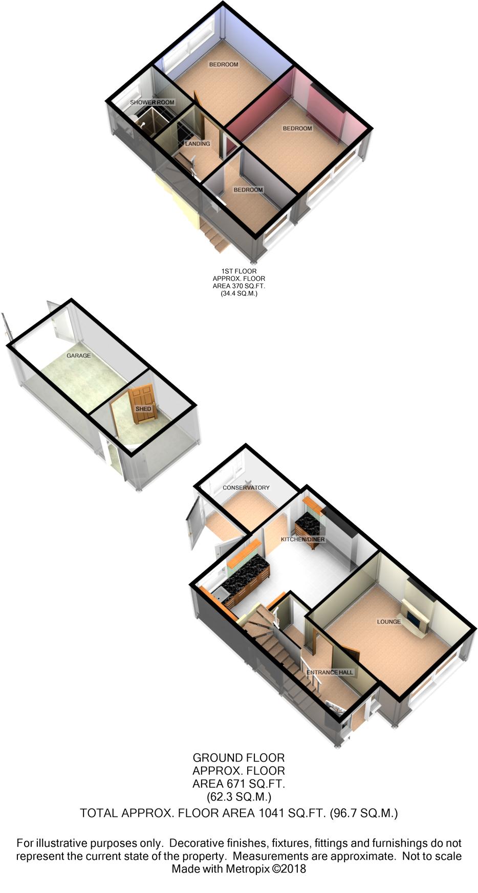 3 Bedrooms Terraced house for sale in Stanley Square, Carshalton SM5