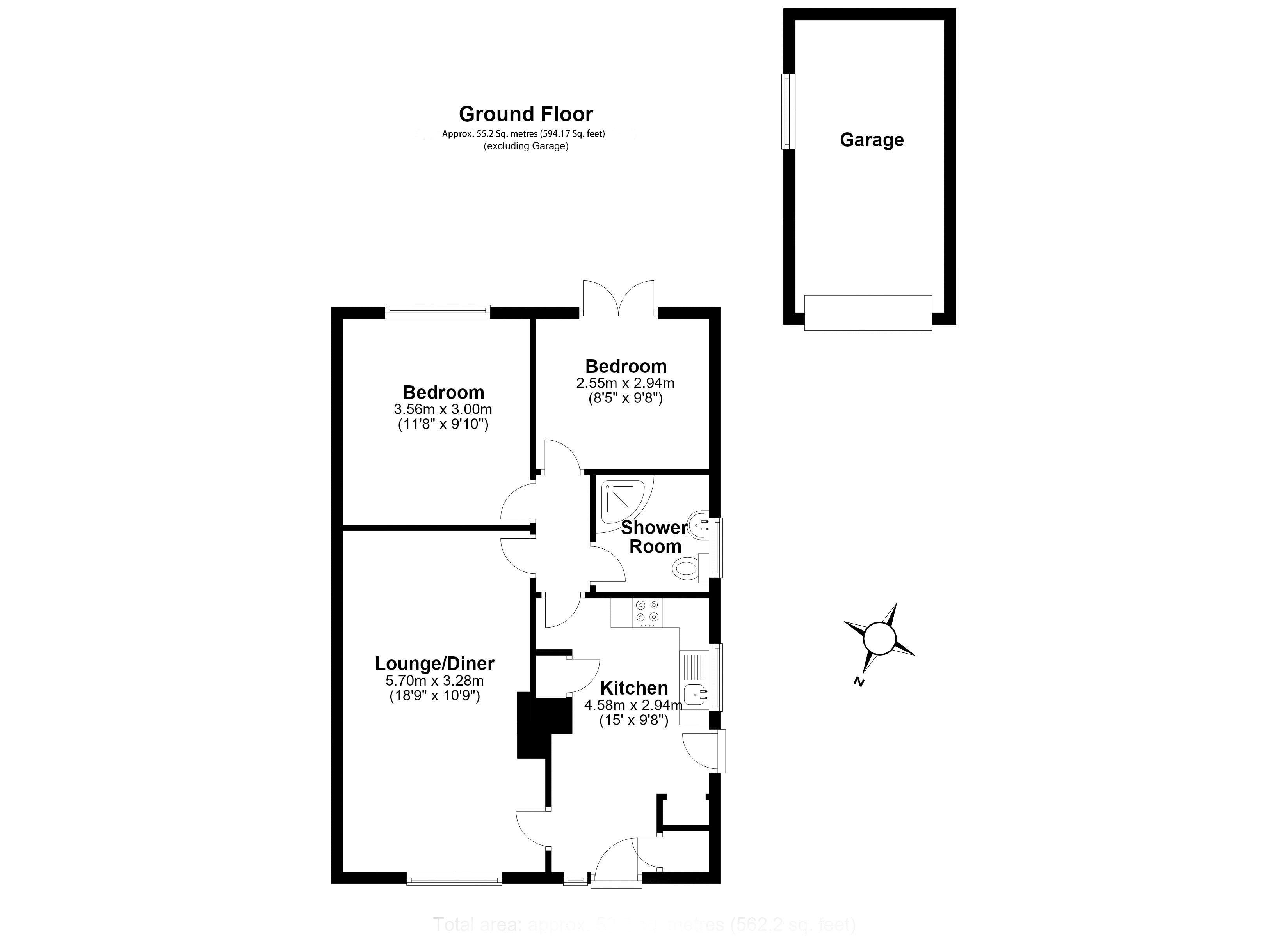 44, Coalport Road, Broseley floorplan