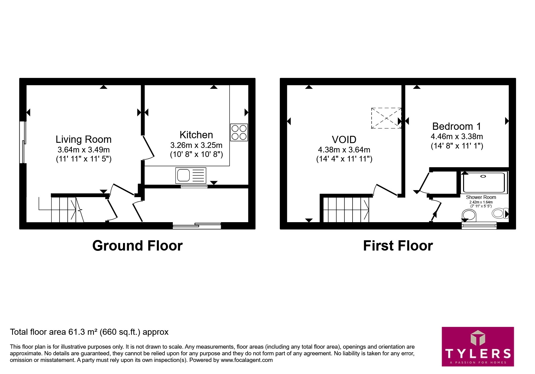 28, St. Georges Way, Cambridge floorplan