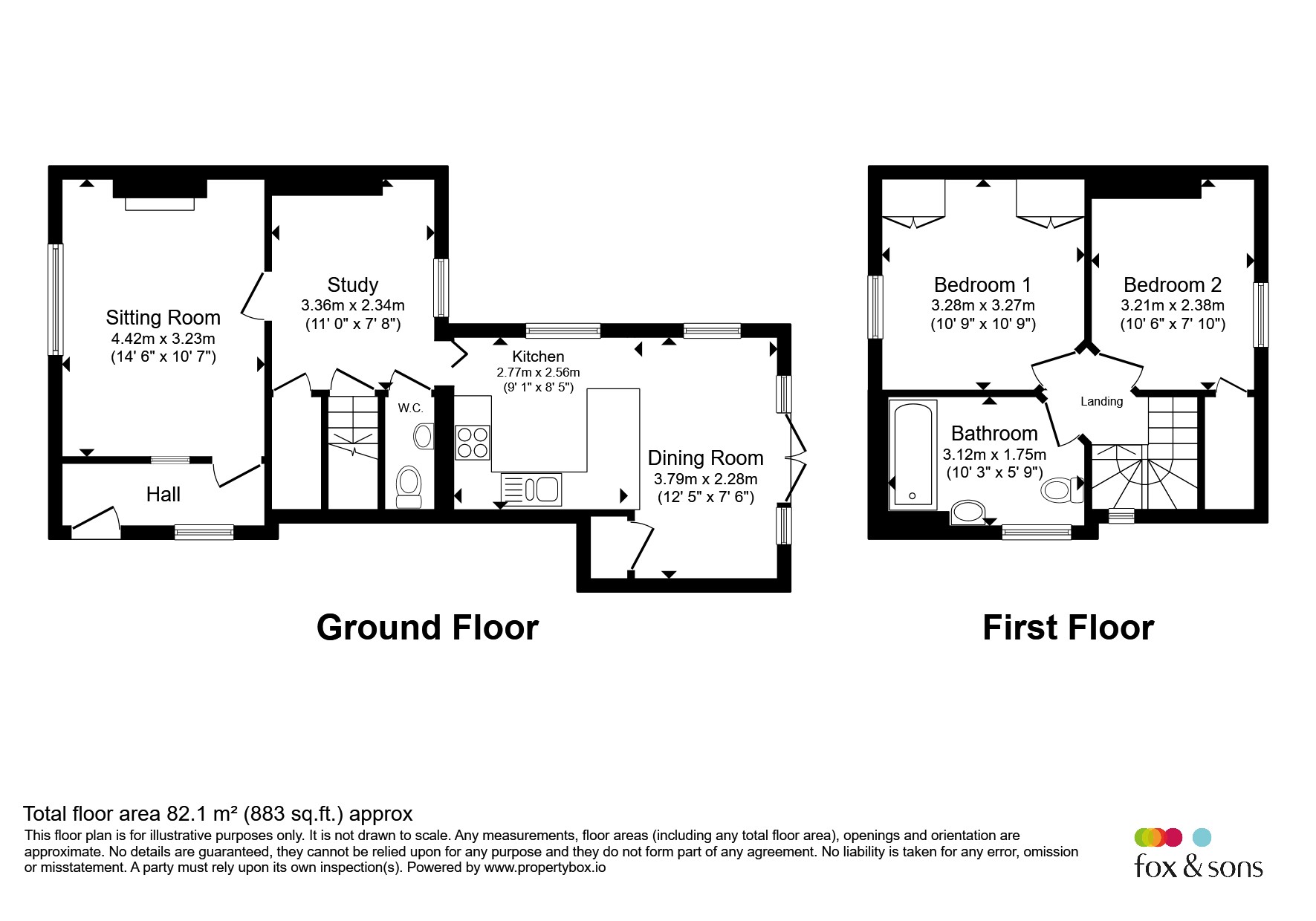 14, Church Street, Eastbourne floorplan
