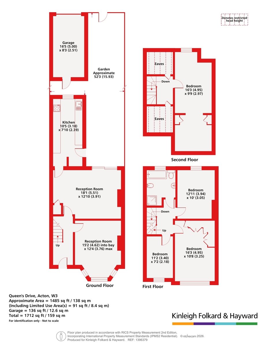 11, Queens Drive, London floorplan