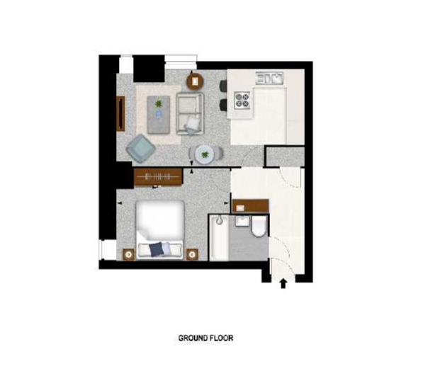 9, Palace Wharf Rainville Road, London floorplan
