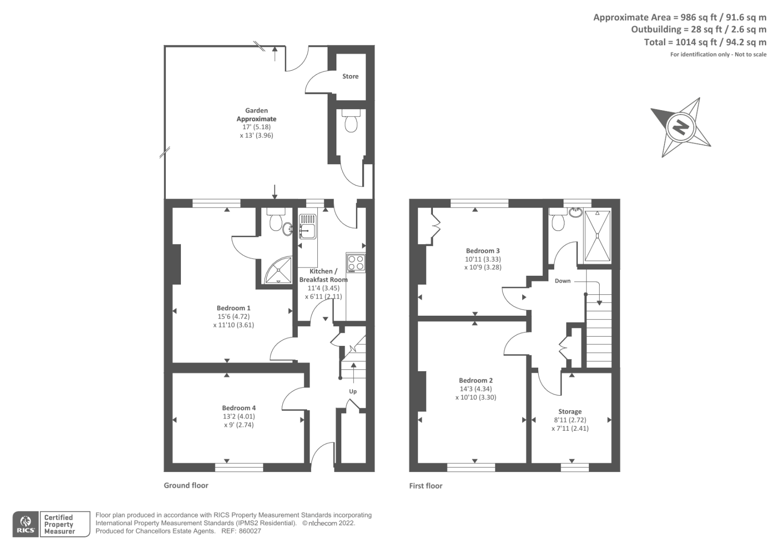New Hinksey, Oxford OX1, 4 bedroom terraced house for sale 61719322