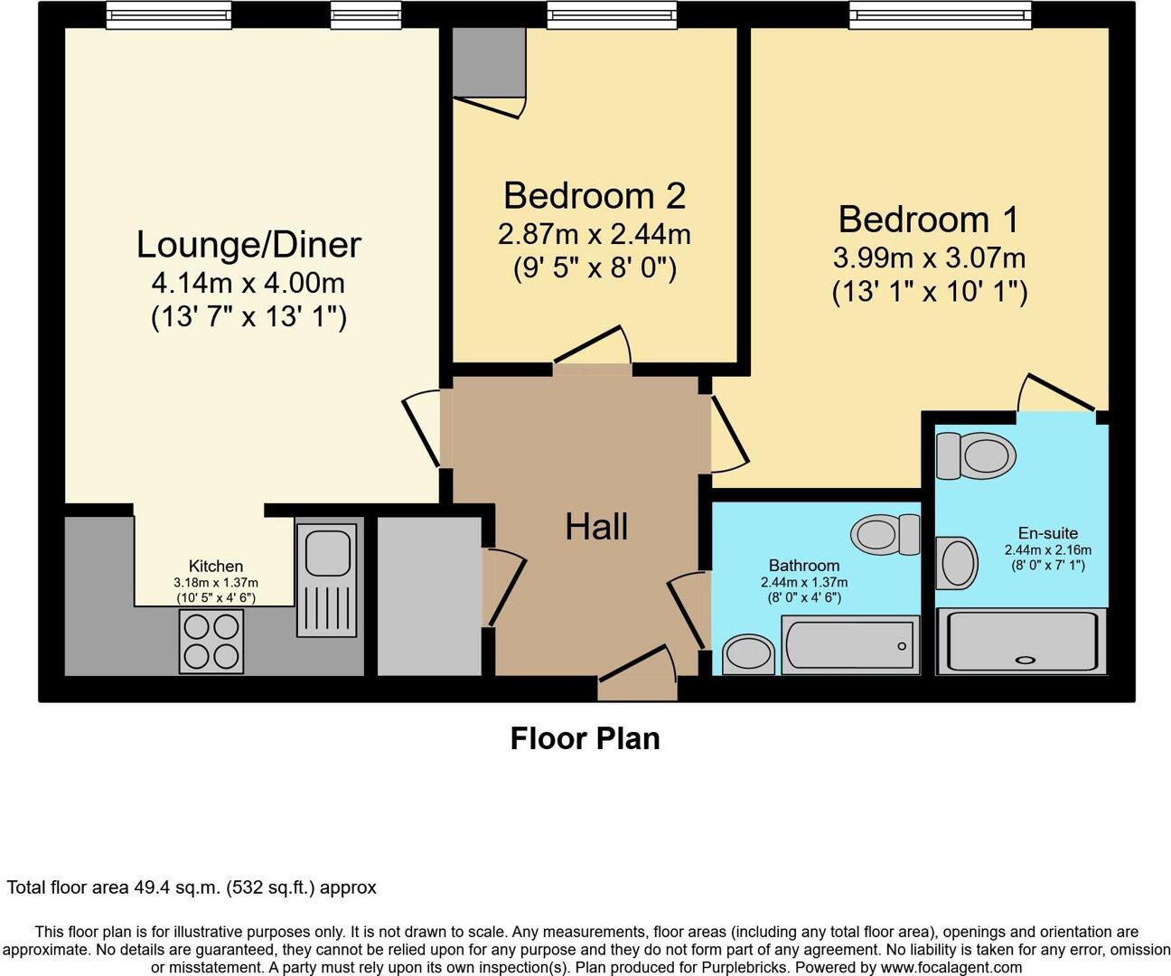 386, Monticello Way, Coventry floorplan