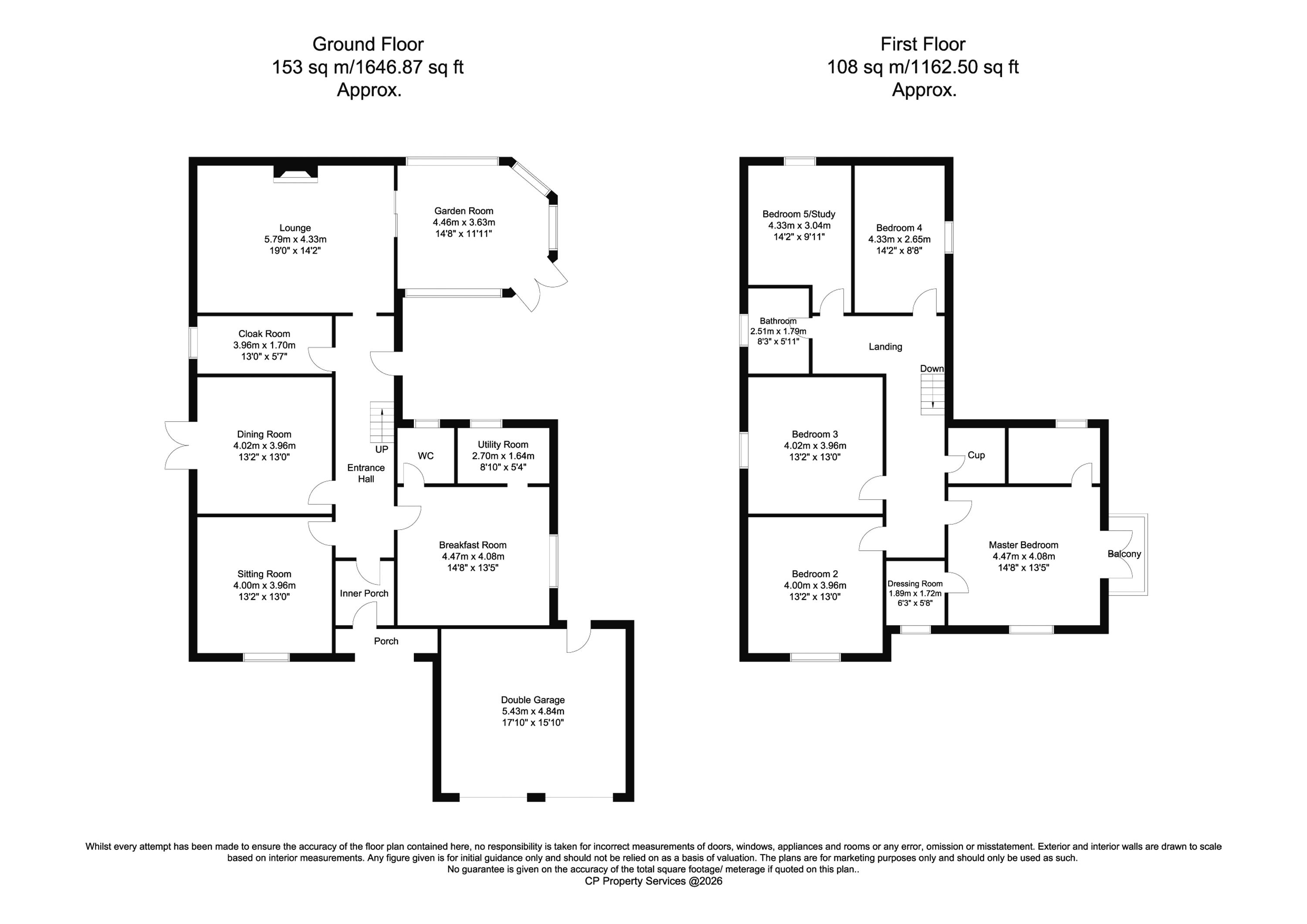 5, St. Nicholas's Way, Doncaster floorplan