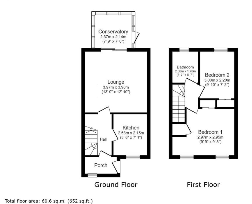 Meadow Drive, Oswestry floorplan