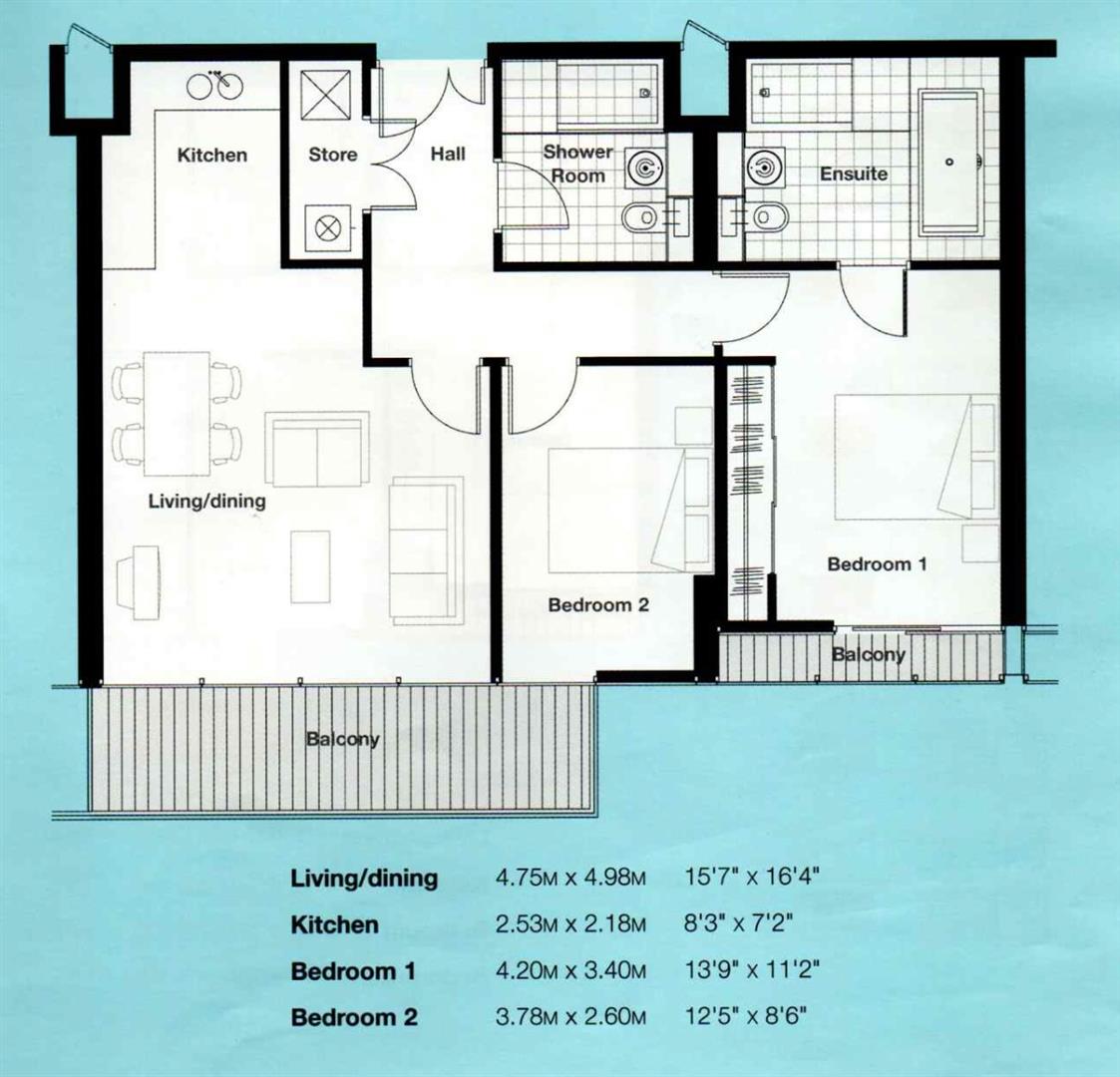 152 The Edge, Clowes Street, Salford floorplan