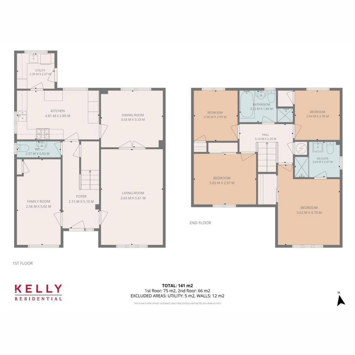 14, Attlee Road, Glasgow floorplan