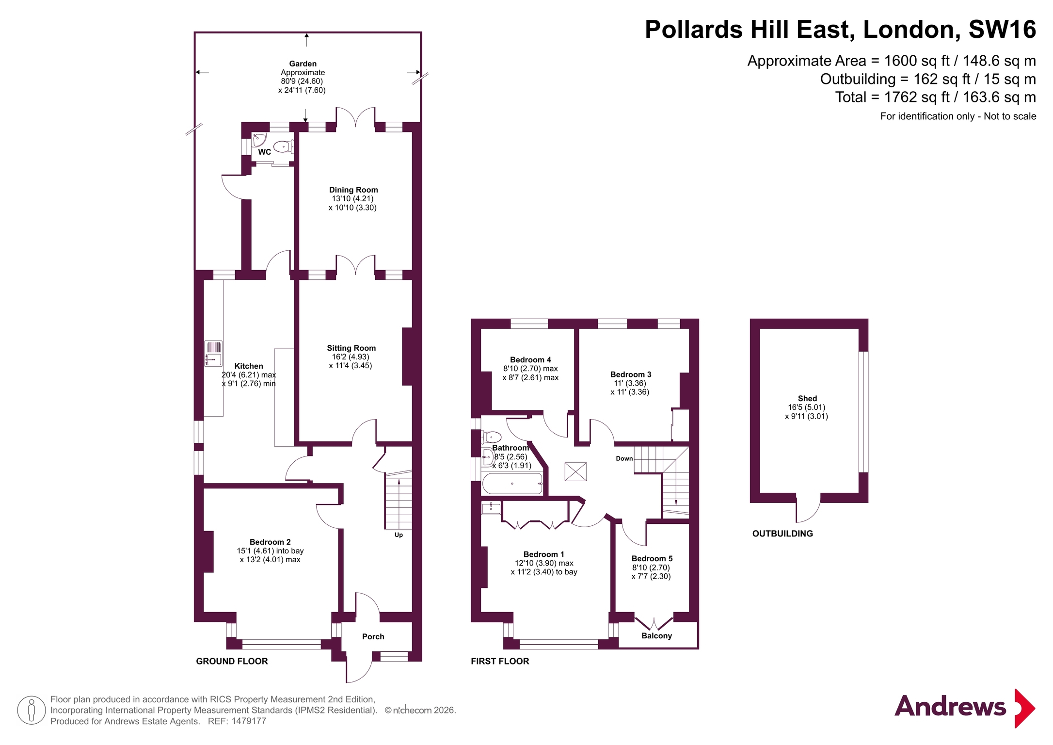 26, Pollards Hill East, London floorplan