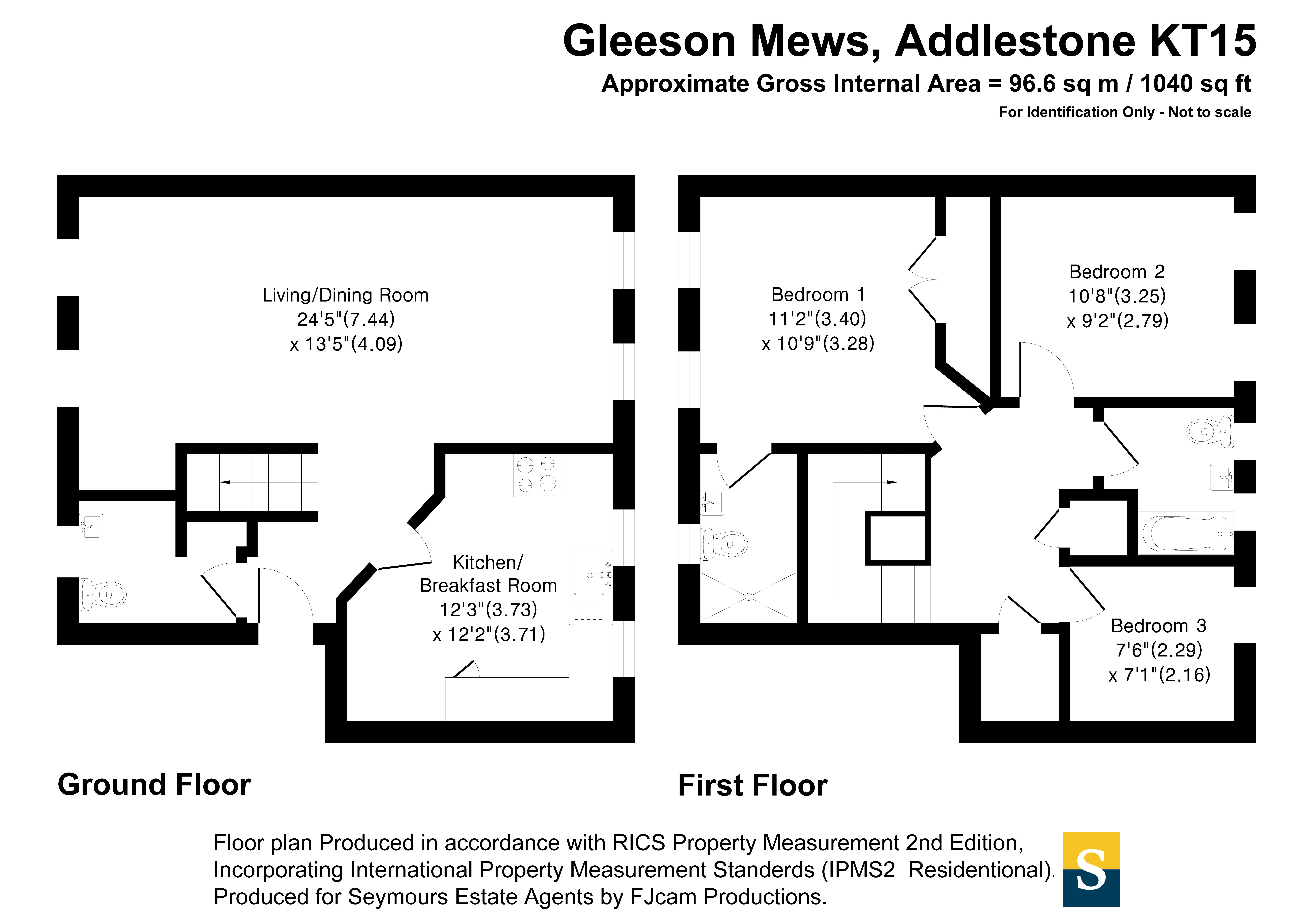 24, Gleeson Mews, Surrey floorplan