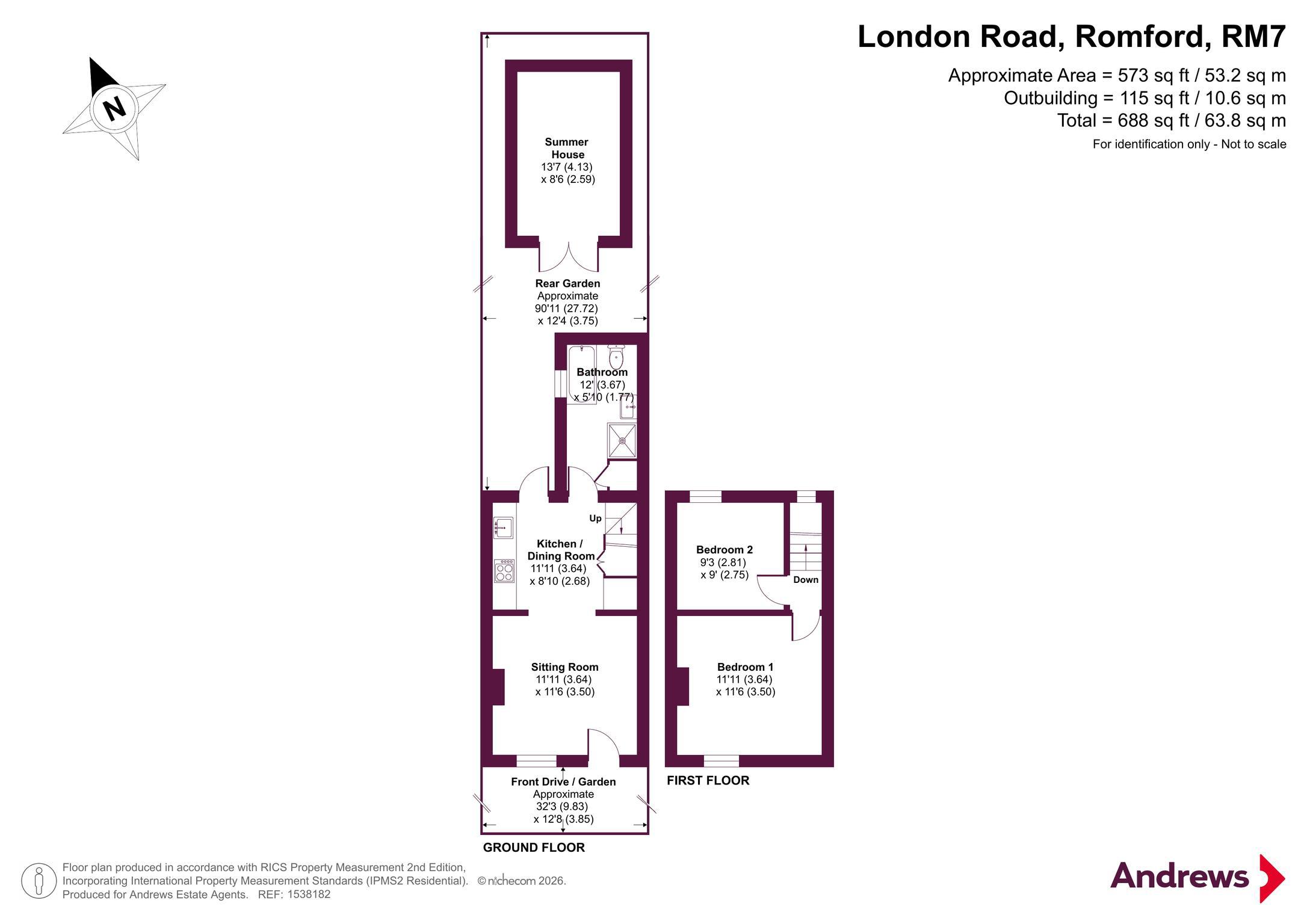 London Road, Romford floorplan