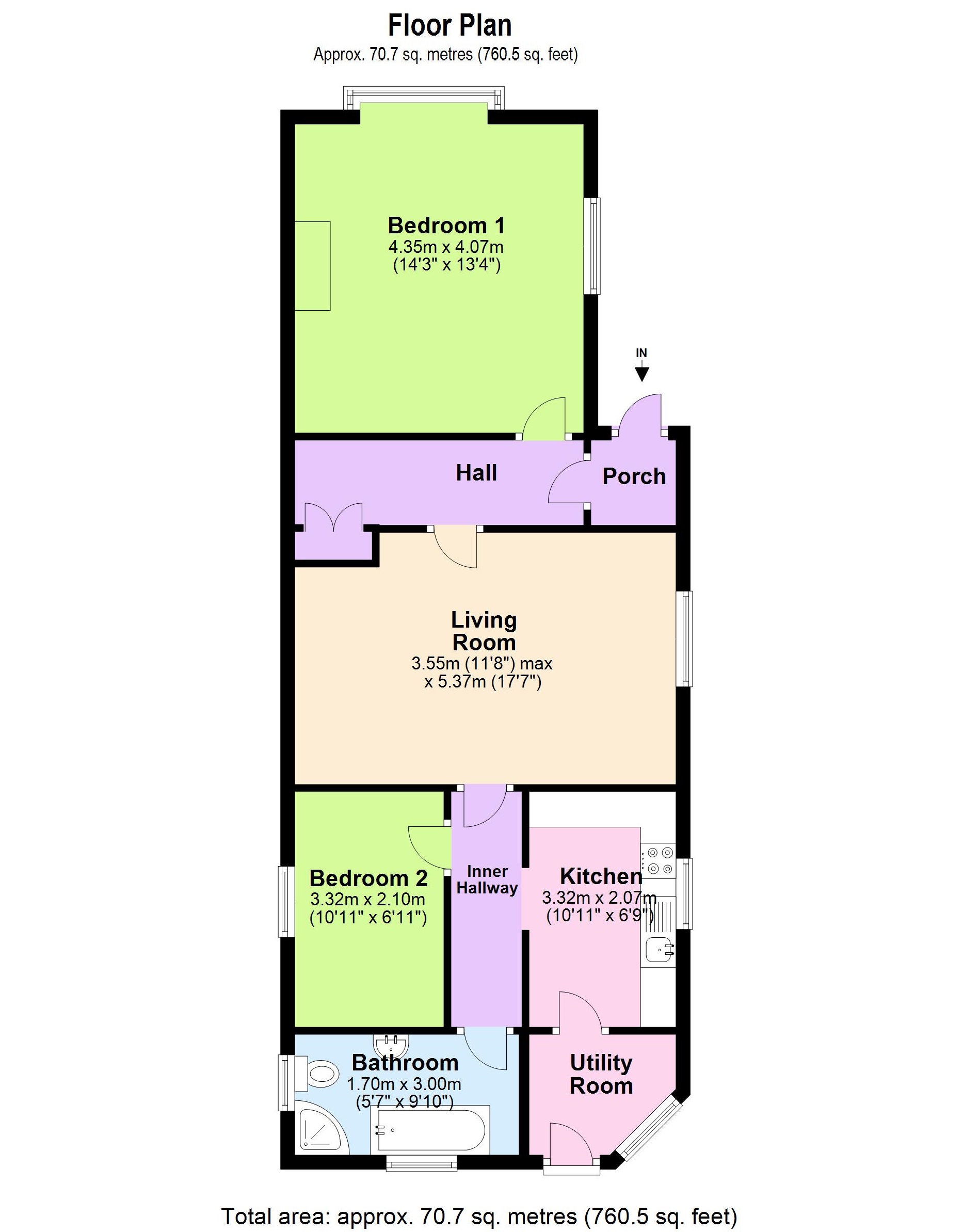 2 Bedrooms Flat for sale in Lowther Road, Brighton BN1