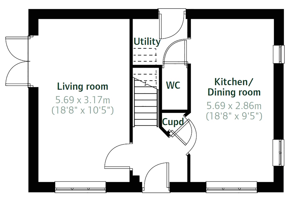 3 Bedrooms Detached house for sale in 