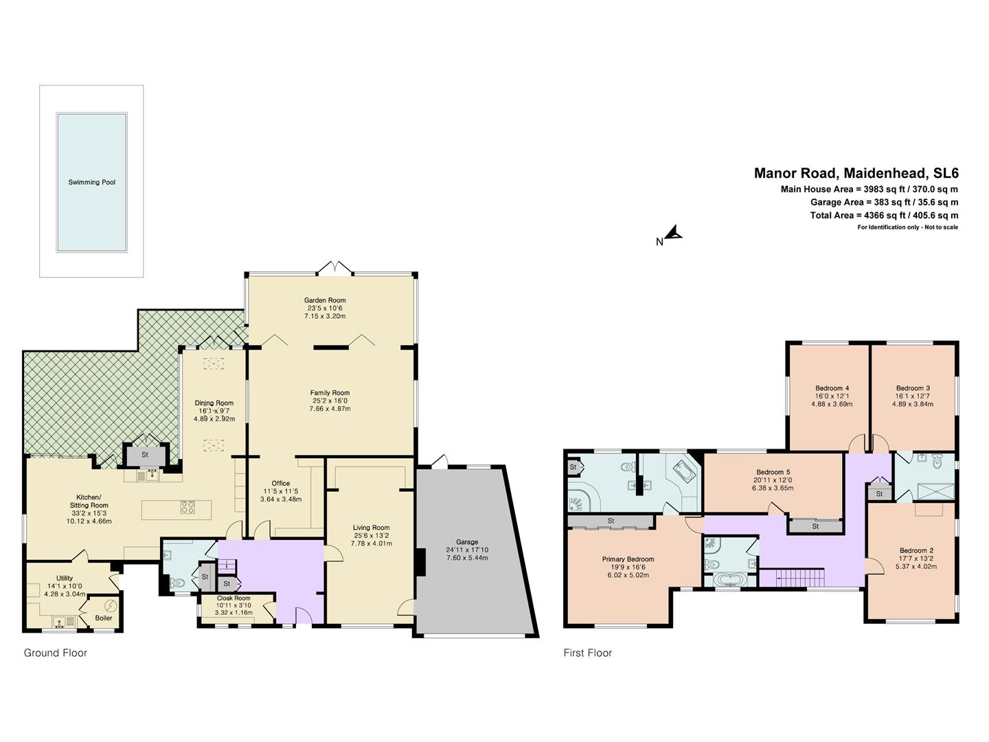 Strathavon, Manor Road, Maidenhead floorplan