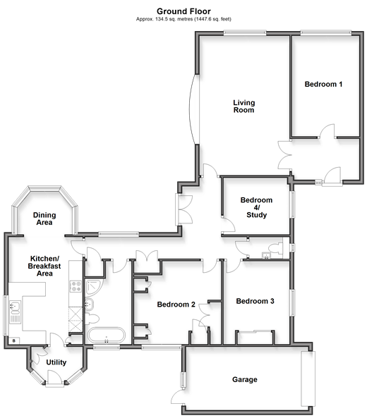Ringles Cross, Uckfield floorplan