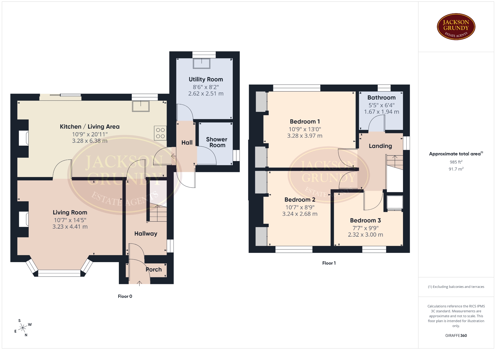 14, Grasscroft, Northampton floorplan