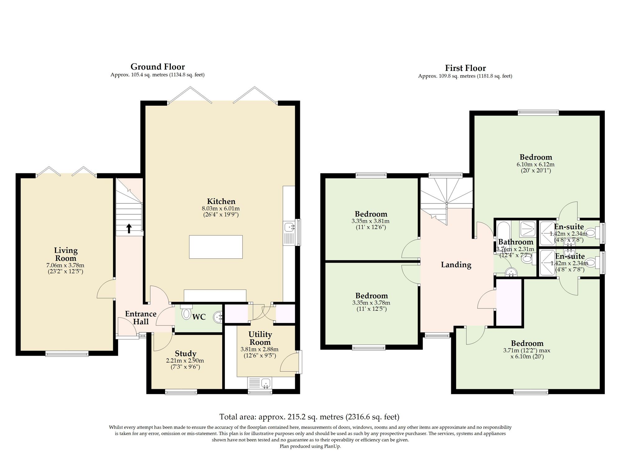 The Poplars Ploughboy Lane, Thetford floorplan