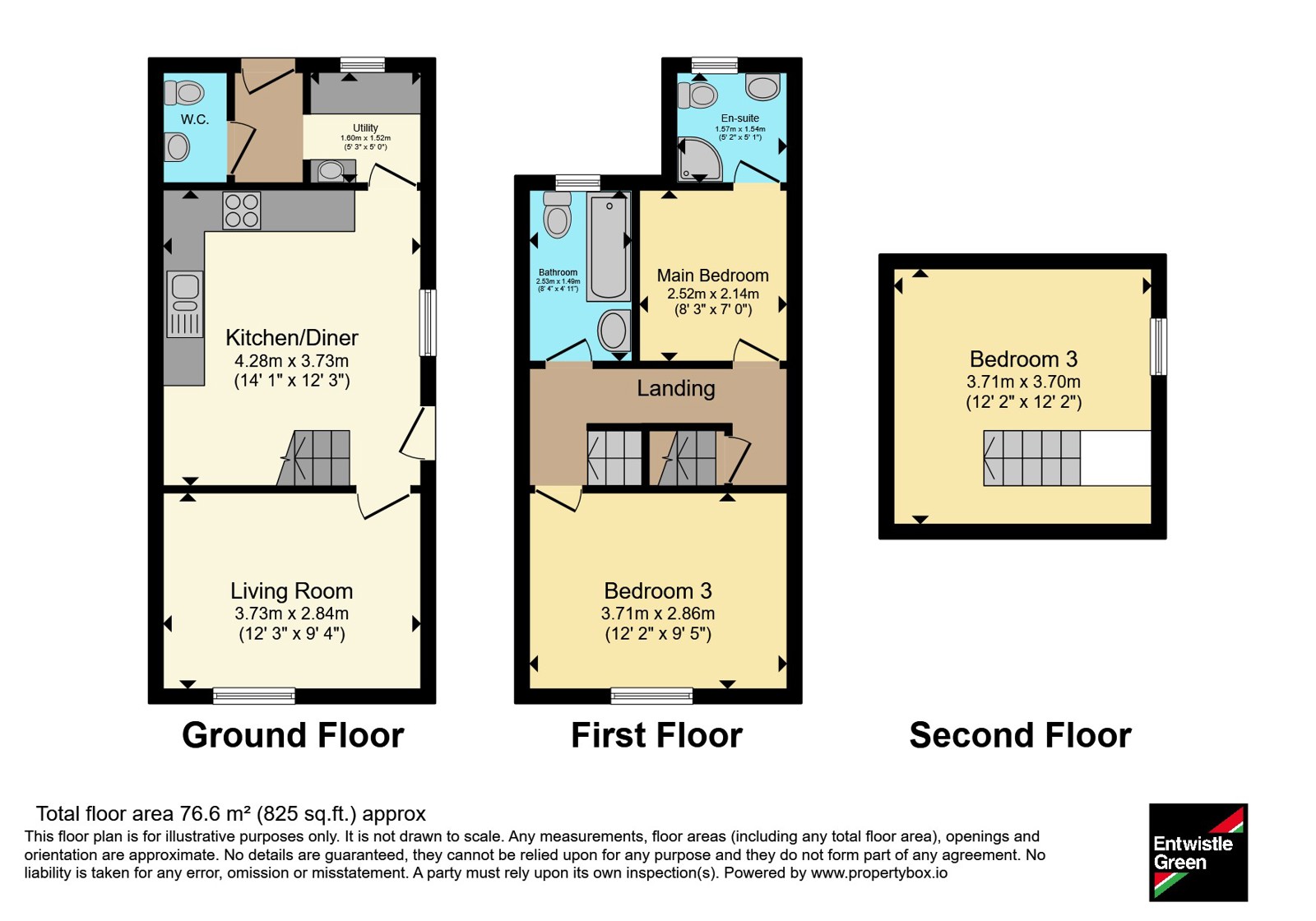 6, Sterratt Street, Lancashire floorplan