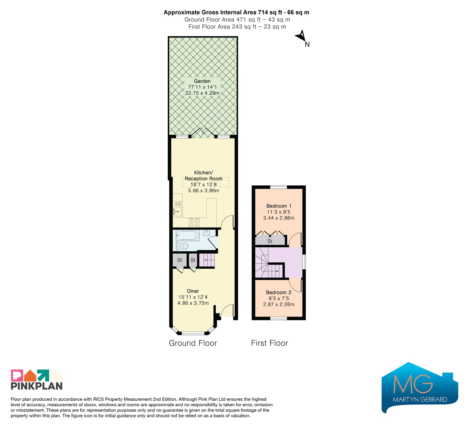 Bramber Road, London floorplan