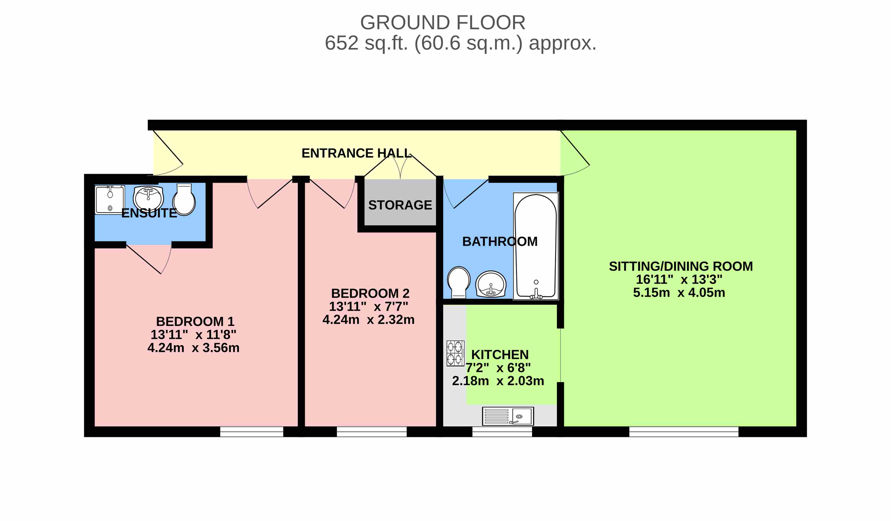 15, Woodridge Close, Middlesex floorplan
