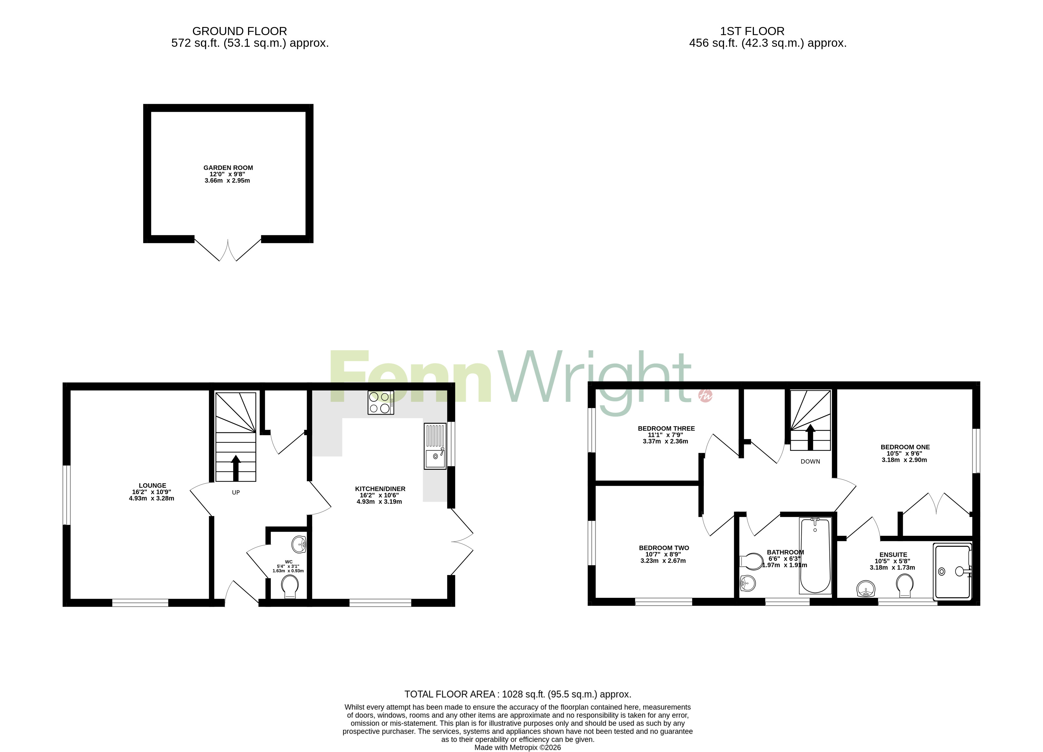 31, Lavender Crescent, Colchester floorplan
