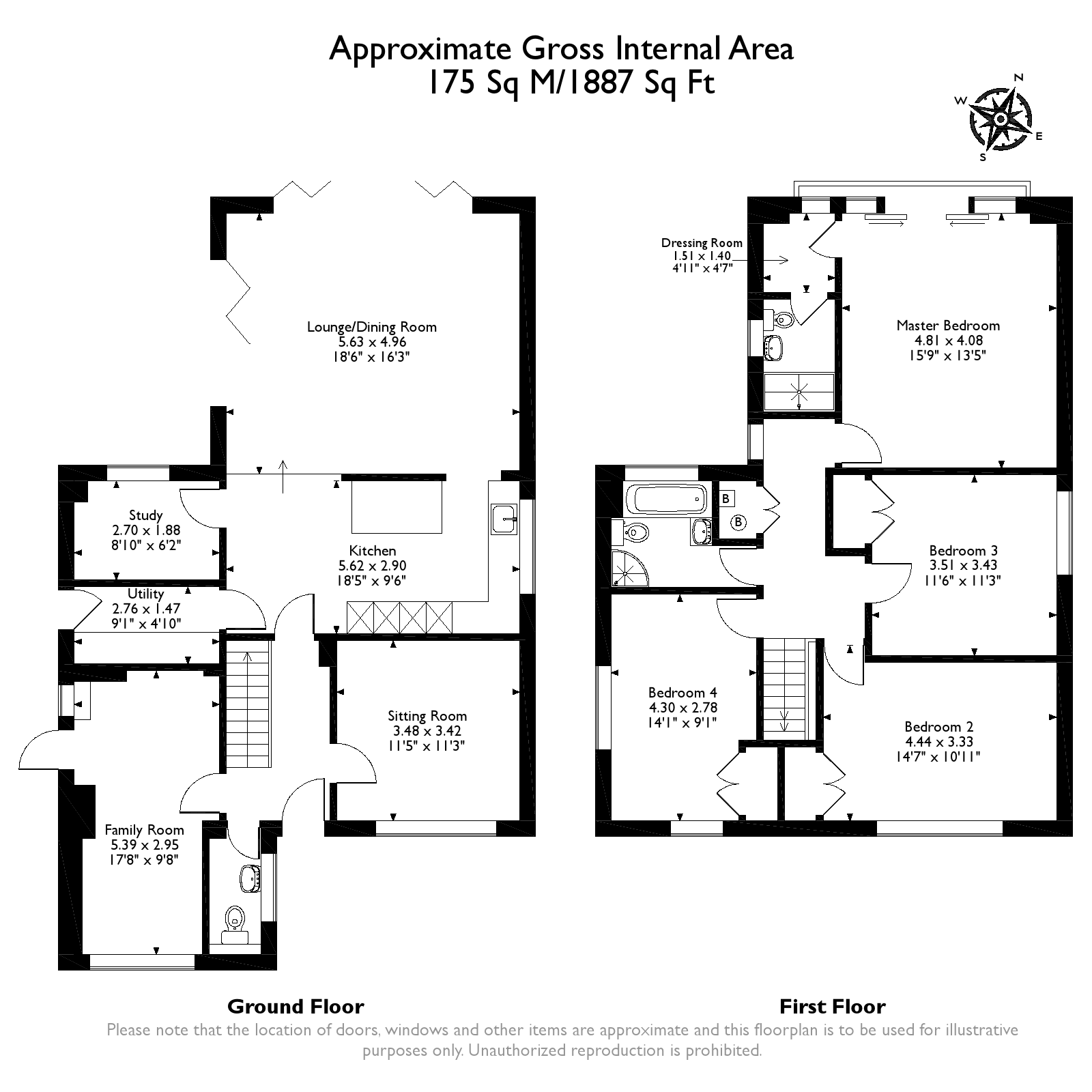 4 Bedrooms Detached house for sale in Netherby Park, Weybridge KT13