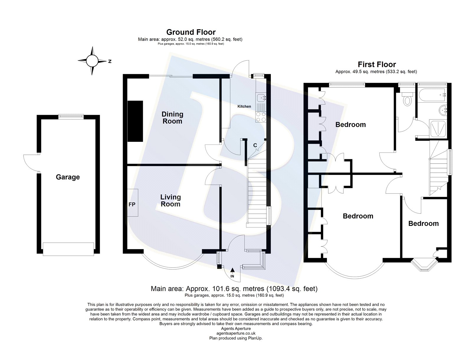 17, Beech Avenue, Upminster floorplan